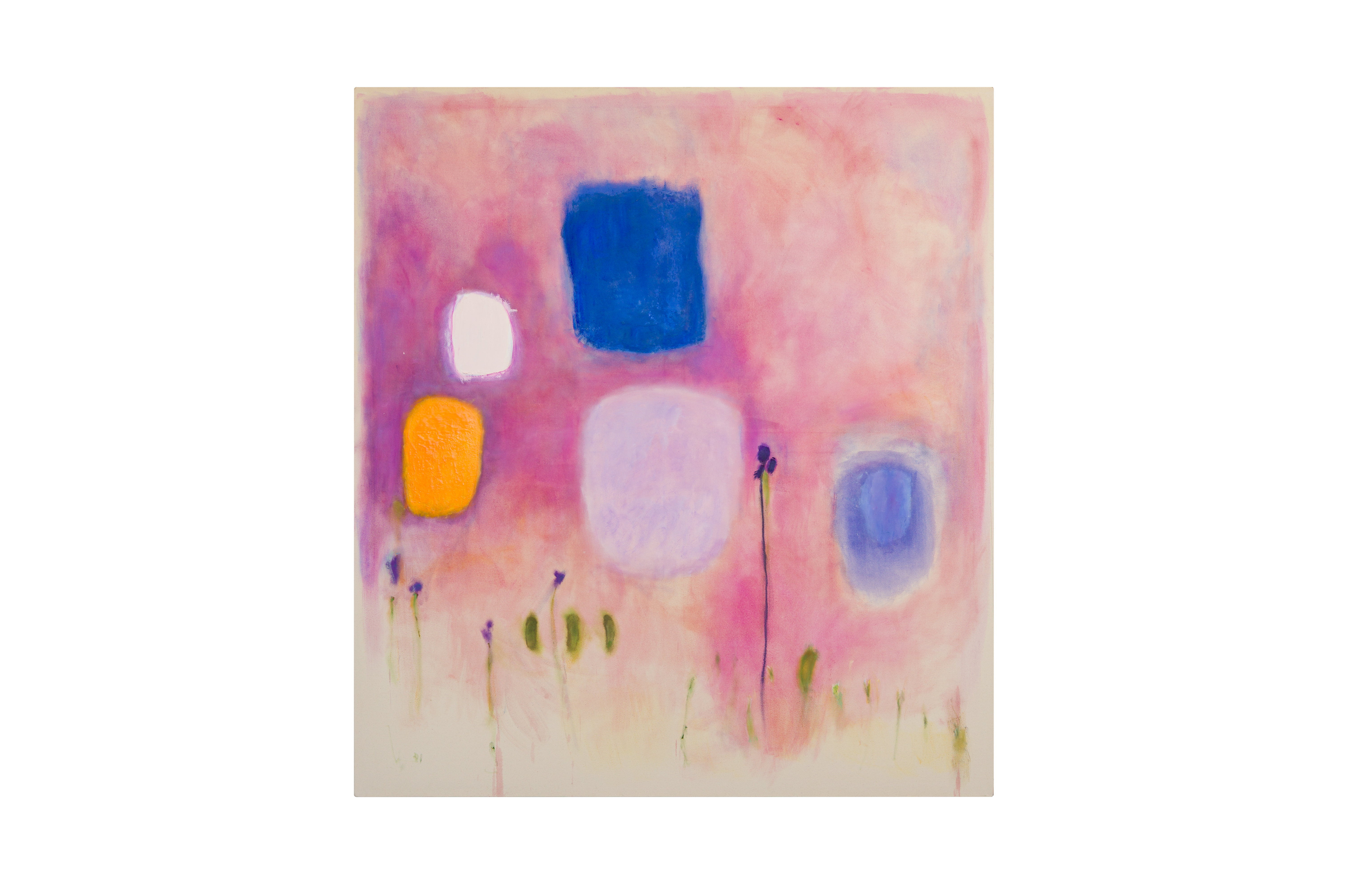 SUD, 2026, 200 cm x 180, Oil sand and beeswax on canvas